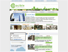 Tablet Screenshot of casacible.com
